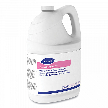 Breakdown Odor Eliminator, Cherry Almond, Liquid, 1 gal Bottle, 4/Carton (94355110)