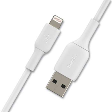 Belkin BOOST CHARGE Lightning to USB-A ChargeSync Cable, 9.8 ft, White (CAA001BT3MWH)