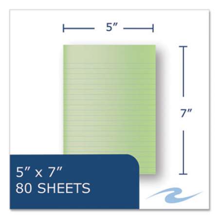 Roaring Spring Lifenotes Notebook, 1 Subject, Medium/College Rule, Assorted Covers, 7 x 5, 80 Sheets, 4/Pack (12531)