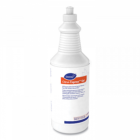 Citrus Express Gel Spotter, Citrus Scent, 32 oz Squeeze Bottle, 6/Carton (95002523)