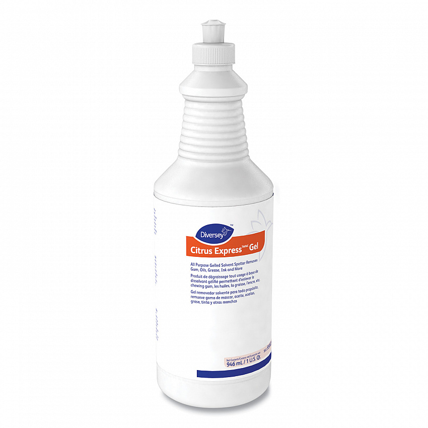 Citrus Express Gel Spotter, Citrus Scent, 32 oz Squeeze Bottle, 6/Carton (95002523)
