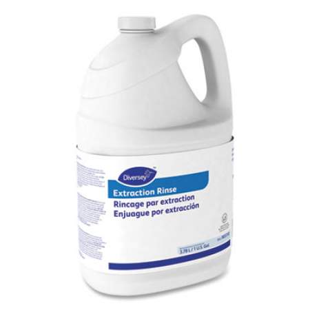 Diversey Carpet Extraction Rinse, Floral Scent, 1 gal Bottle, 4/Carton (903730)