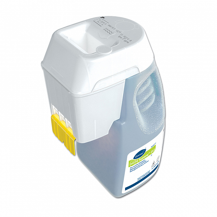 Supreme Concentrated Pot and Pan Detergent, Floral Scent, 2.6 qt Optifill System Refill (94977476)