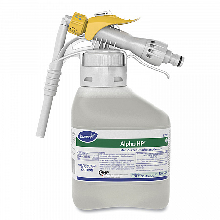 Alpha-HP Multi-Surface Disinfectant Cleaner, Citrus Scent, 1.5 L RTD Spray Bottle, 2/Carton (5549254)