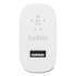 Belkin BOOSTUP USB-A Wall Charger, White (WCA002DQWH)