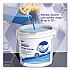 WetTask Customizable Wet Wiping System Bucket, White/Blue, 4/Carton (51677)