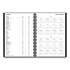 Blue Sky Aligned Monthly Planner with Contacts Page and Extra Notes Pages, 8.63 x 5.88, Black Cover, 12-Month (Jan to Dec): 2022 (123852)