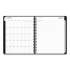 Blue Sky Aligned Weekly/Monthly Notes Planner, 8.75 x 7, Black Cover, 12-Month (Jan to Dec): 2022 (123850)