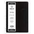Blue Sky Aligned Daily Appointment Planner, 8 x 5, Black Cover, 12-Month (Jan to Dec): 2022 (123853)