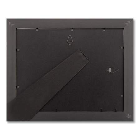 DAX Desk/Wall Photo Frame, Plastic, 8 1/2 x 11, Rosewood/Black (N15786NT)