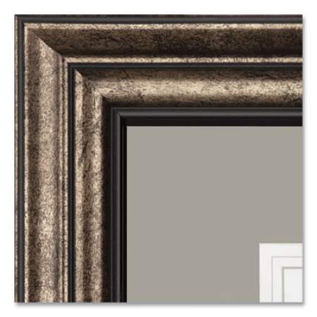 DAX Document Frame, Desk/Wall, Wood, 11 x 14 Matted to 8.5 x 11, Antique Charcoal Brushed Finish (N15790ST)