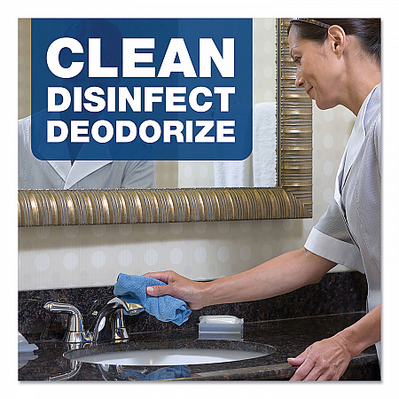 Disinfecting-Sanitizing Bathroom Cleaner, Citrus Scent, 32 oz Trigger Spray Bottle (19214EA)
