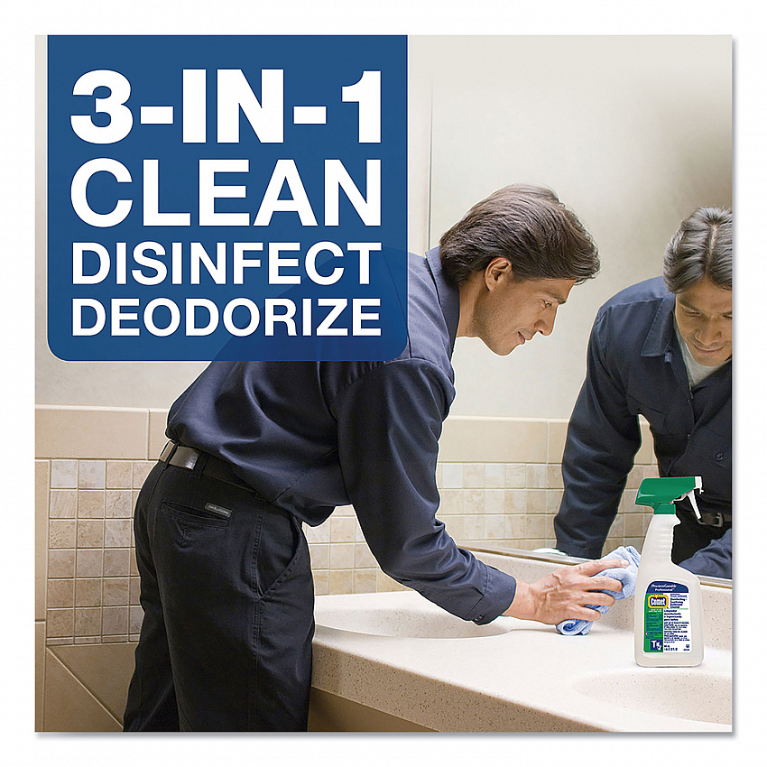 Disinfecting-Sanitizing Bathroom Cleaner, Citrus Scent, 32 oz Trigger Spray Bottle (19214EA)