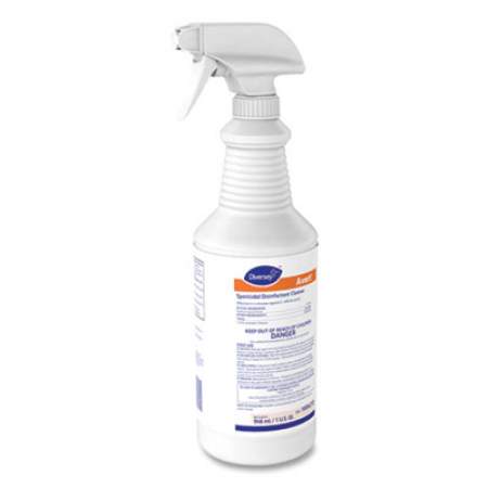 Diversey Avert Sporicidal Disinfectant Cleaner, 32 oz Spray Bottle, 12/Carton (100842725)