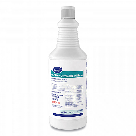Crew Heavy Duty Toilet Bowl Cleaner, Minty Scent, 32 oz Squeeze Bottle, 12/Carton (04560)