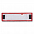 Adaptable Flat Mop Pads, Microfiber, 19.5 x 5.5, Red, 12/Carton (2132423)