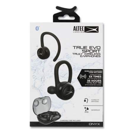 Altec Lansing True Evo Wireless Earbuds, Black (24459381)