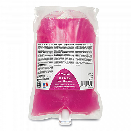 Pink Lotion Skin Cleanser Refill, Clean Bouquet Scent, 1,000 mL, 6/Carton (1122900)