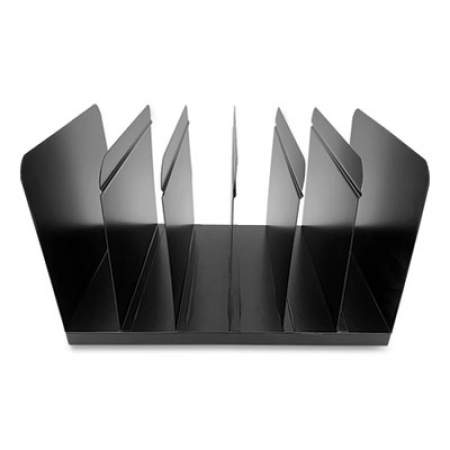 Huron Six-Slot Rack, Steel, 15 x 11 x 9, Black (24431397)
