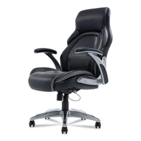 Dormeo Manager Chair, Supports Up to 275.6 lb, Black Seat/Back, Silver Base (24432652)