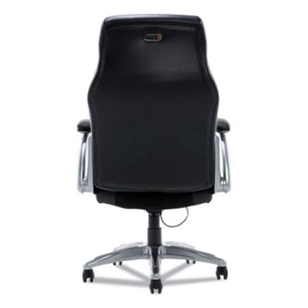 Dormeo Manager Chair, Supports Up to 275.6 lb, Black Seat/Back, Silver Base (24432652)