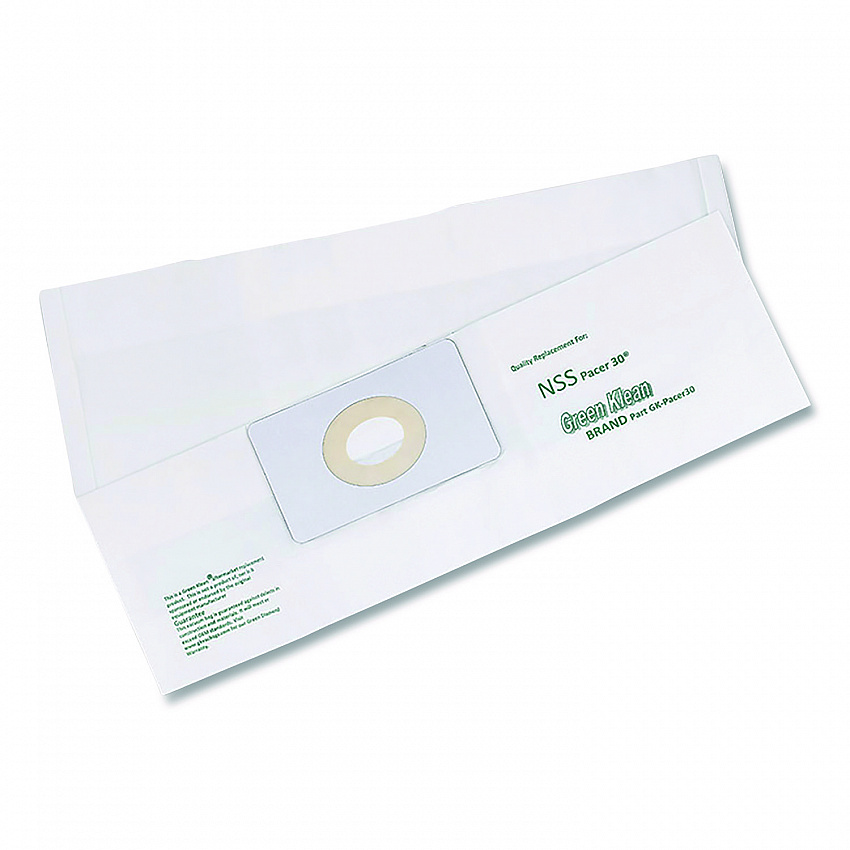 Replacement Vacuum Bags, Fits NSS Pacer 30, 3/Pack (PACER30P)