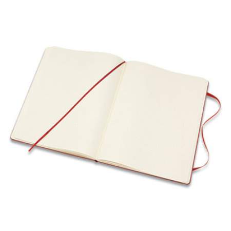 Moleskine Classic Collection Hard Cover Notebook, Quadrille (Dot Grid) Rule, Scarlet Red Cover, 10 x 7.5, 80 Sheets (24359864)