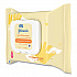 Hand and Body Wipes, Travel Pack, 1-Ply, Nonwoven Fiber, 7.3 x 7.5, Unscented, White, 25 Wipes/Pack (111773900)