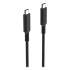 NXT Technologies Reversible USB-C Cable, 3 ft, Black (24401666)
