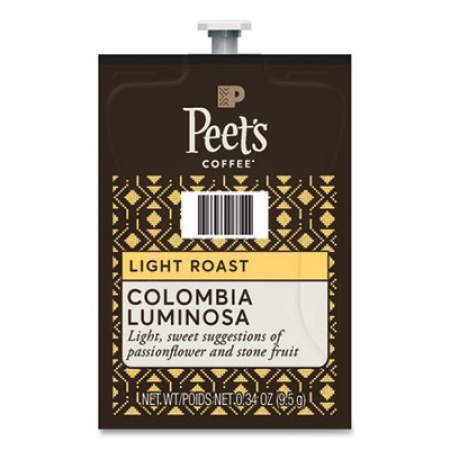 Peet's Coffee & Tea FLAVIA Ground Coffee Freshpacks, Colombia Luminosa, 0.34 oz Freshpack, 76/Carton (24425254)