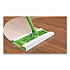 Sweeper Mop, 10 x 4.8 White Cloth Head, 46