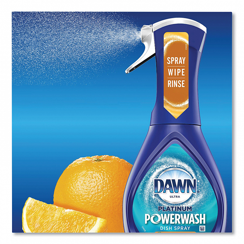 Platinum Powerwash Dish Spray, Citrus Scent, 16 oz Spray Bottle (40657)