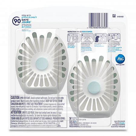 smallSPACES, Gain Original Scent, 7.5 mL Cartridge, 2/Pack (93330EA)