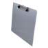 Saunders Recycled Aluminum Landscape Clipboard, 0.5" Clip Capacity, Holds 11 x 8.5 Sheets, Silver (24411028)