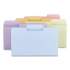 Smead SuperTab Colored File Folders, 1/3-Cut Tabs, Legal Size, 11 pt. Stock, Assorted Pastel Colors, 100/Box (11962)