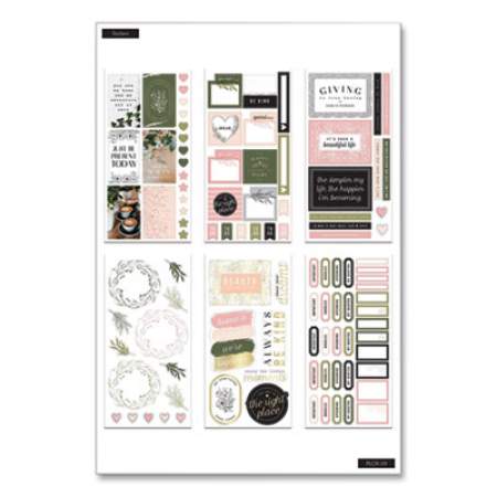 The Happy Planner Modern Farmhouse Classic Planner Companion Pack, Fill Paper, Stickers, Note Cards, Vision Boards, Bracelet, Pouch, 151 Pieces (PLCR09)