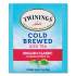 TWININGS Cold Brew Iced Tea Bags, English Classic, 0.07 oz Tea Bag, 20/Box (51331)