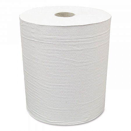 Hardwound Paper Towel Roll, Eco Green Paper, 1-Ply, 7.88
