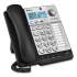 AT&T ML17928 Two-Line Corded Speakerphone, Black/Silver (424673)