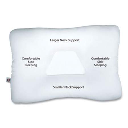 Core Products Mid-Core Cervical Pillow, Standard, 22 x 4 x 15, Gentle, White (541867)
