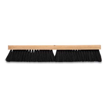 Coastwide Professional Tampico Push Broom Head, 18", Black (24420785)
