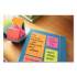 Post-it Notes Original Pads in Cape Town Colors, 3 x 3, 100 Sheets/Pad, 6 Pads/Pack (65418CTCP)