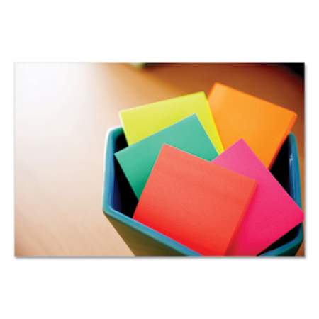 Post-it Pop-up Notes Super Sticky Pop-up 3 x 3 Note Refill, Cape Town, 100 Sheets/Pad, 18 Pads/Pack (1611323)