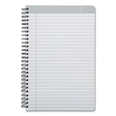 Oxford Idea Collective Professional Notebook, 1 Subject, Medium/College Rule, Gray Cover, 9.5 x 6.62, 80 Sheets (57013IC)