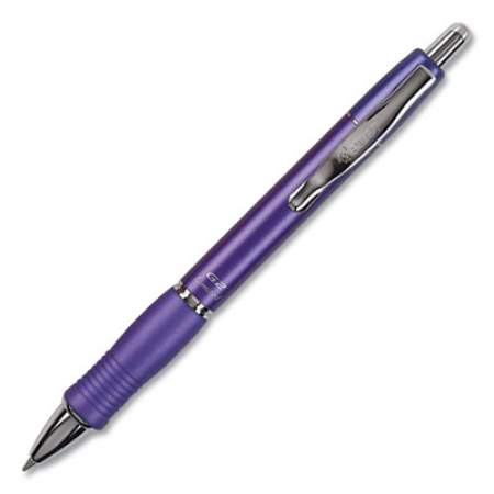 Pilot G2 Limited Gel Pen, Retractable, Fine 0.7 mm, Black Ink, Purple Barrel (324163)
