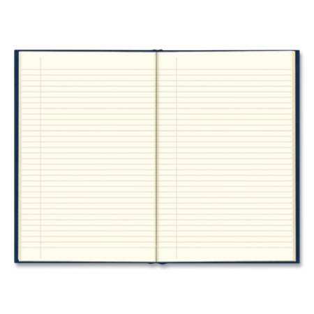 Blueline Vivella Business Journal, 1 Subject, Narrow Rule, Blue Cover, 9.25 x 6, 96 Sheets (A800683)