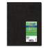 Blueline EcoLogix Wirebound Notebook, College Rule, Black Cover, 11 x 8.5, 80 Sheets (810905)