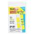 Redi-Tag Easy-To-Read Self-Stick Index Tabs, Yellow, 50/Pack (76805)