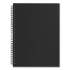 TRU RED Wirebound Soft-Cover Project-Planning Notebook, Preprinted Planning Template, Black Cover, 9.5 x 6.5, 80 Sheets (24377281)