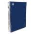 TRU RED Three-Subject Notebook, Medium/College Rule, Blue Cover, 9.5 x 5.88, 138 Sheets (24421557)